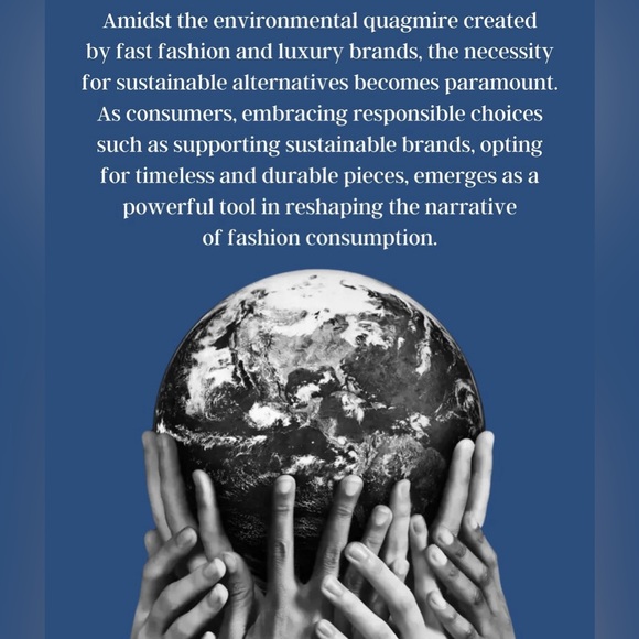 Meet your Posher, Climate Action Fashion! - Picture 1 of 4